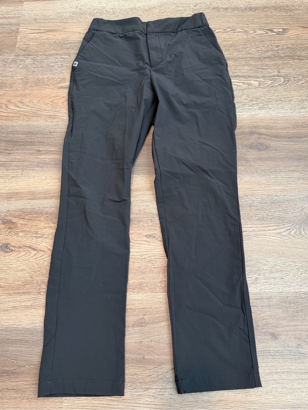 FIGS Pro Skinny Scrub Trouser Black Nurse Medical Scrubs Stretch Size Small